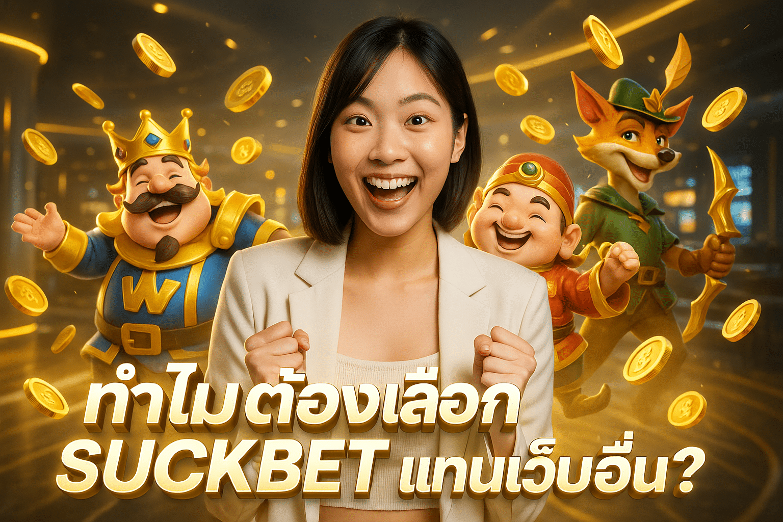 ทำไมต้องเลือก SUCKBET แทนเว็บอื่น?