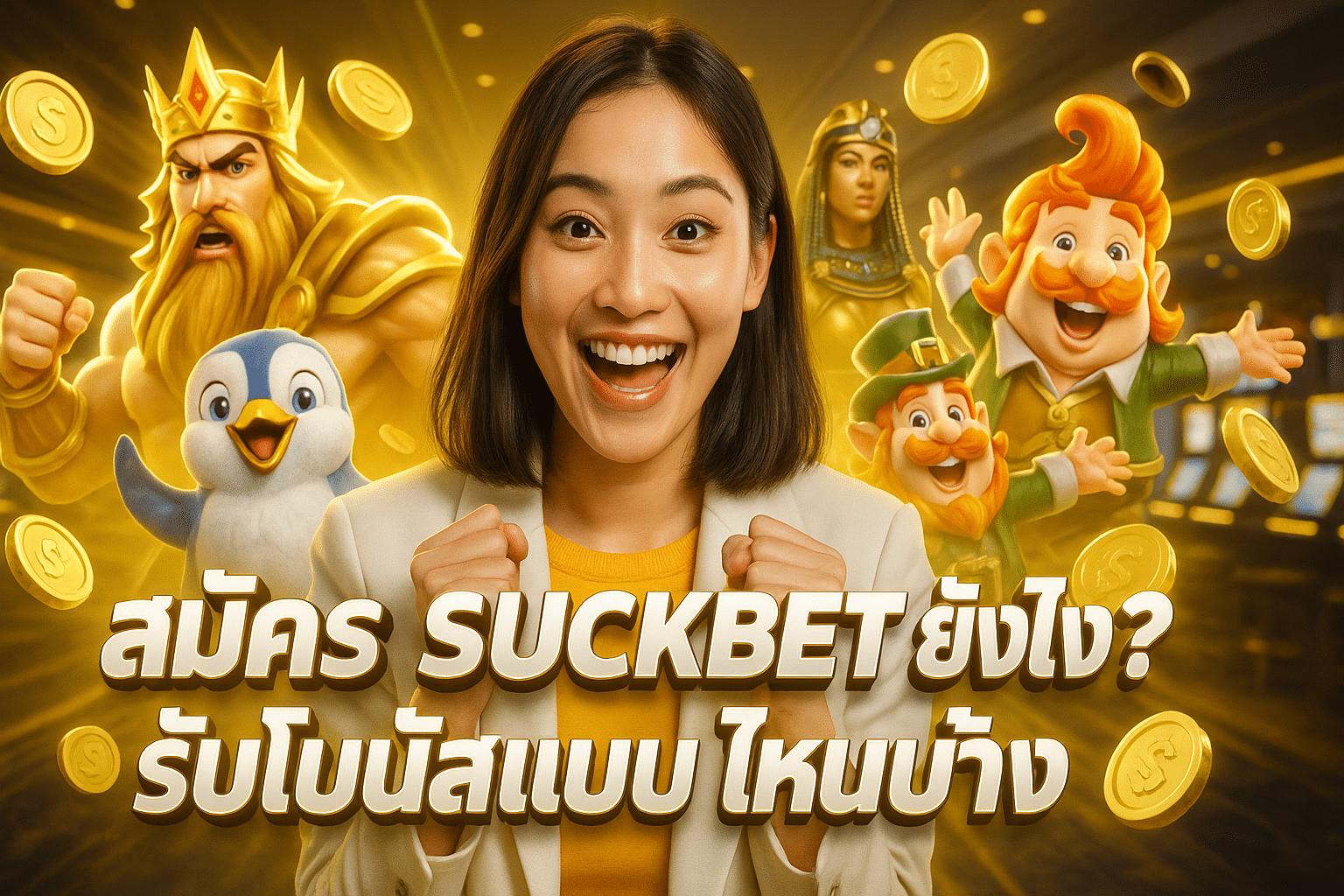 สมัคร SUCKBET ยังไง? รับโบนัสแบบไหนบ้าง