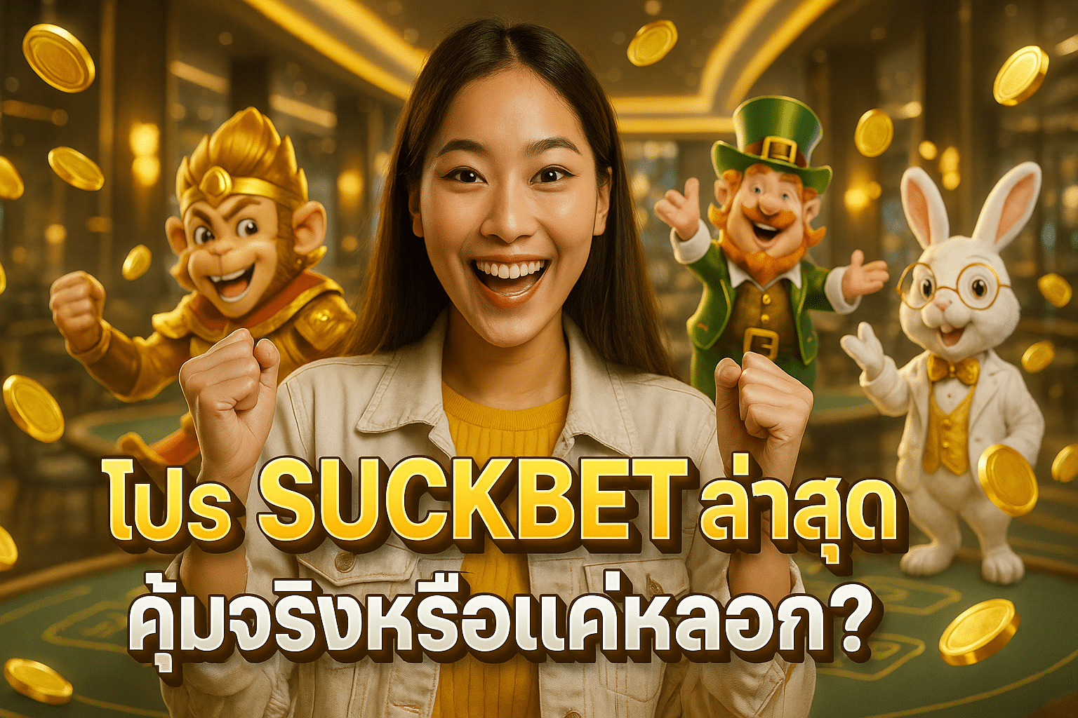 โปร SUCKBET ล่าสุด คุ้มจริงหรือแค่หลอก?