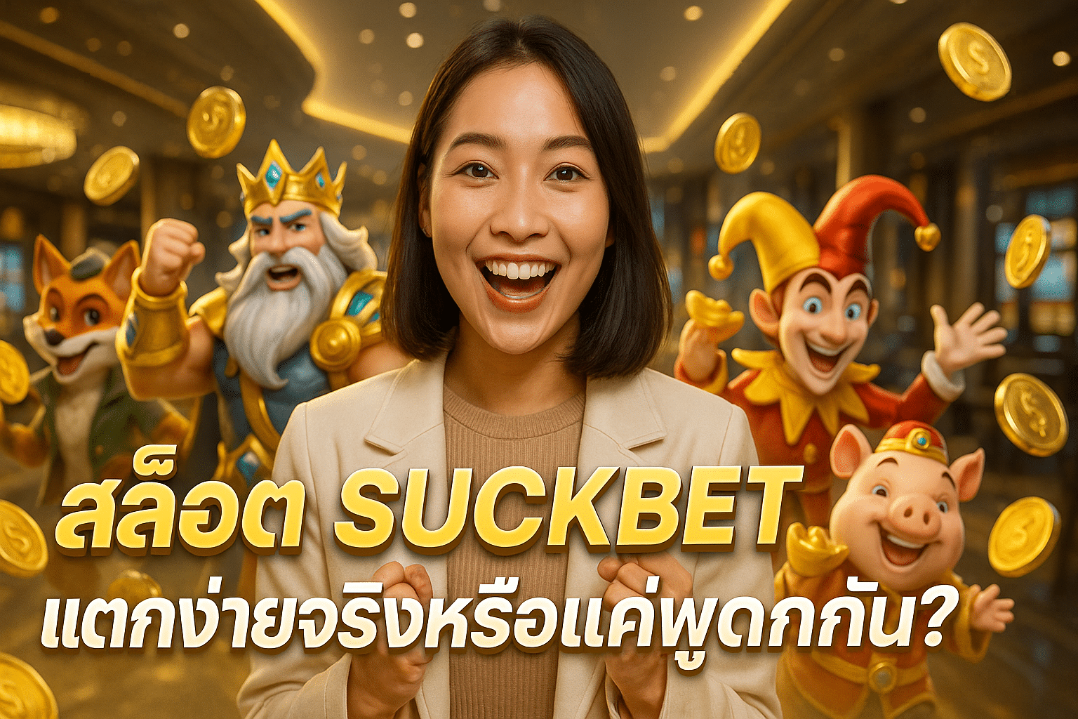 สล็อต SUCKBET แตกง่ายจริงหรือแค่พูดกัน?