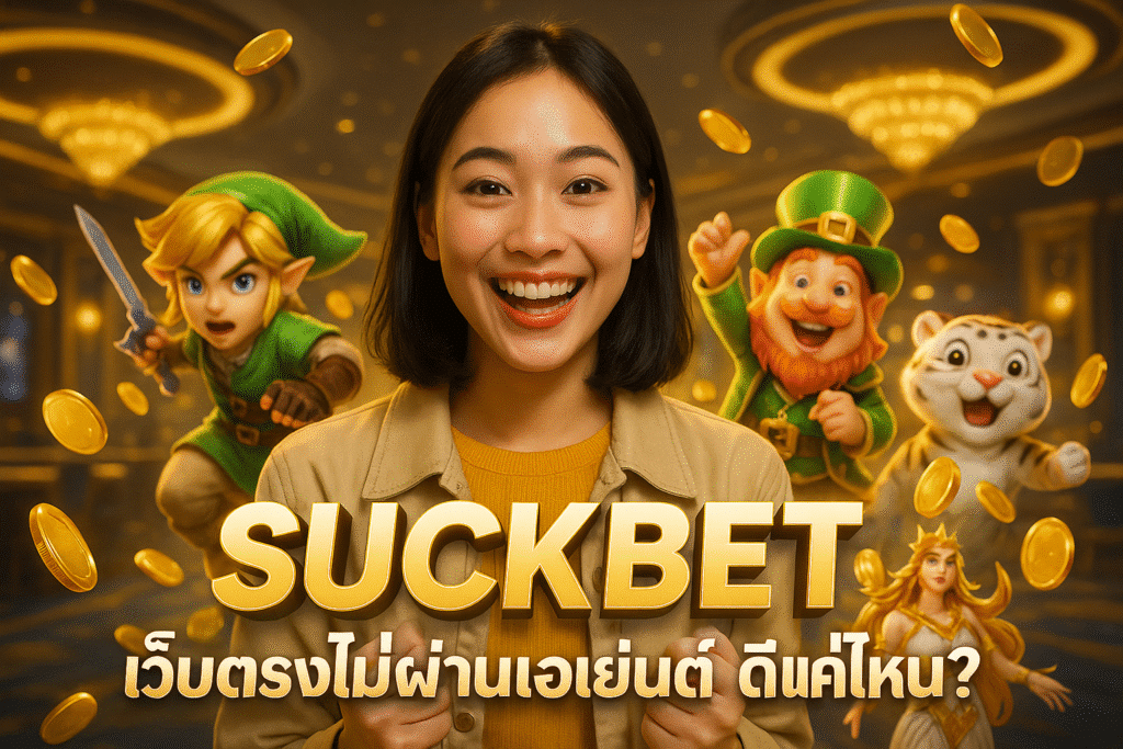 SUCKBET เว็บตรงไม่ผ่านเอเย่นต์ ดีแค่ไหน?