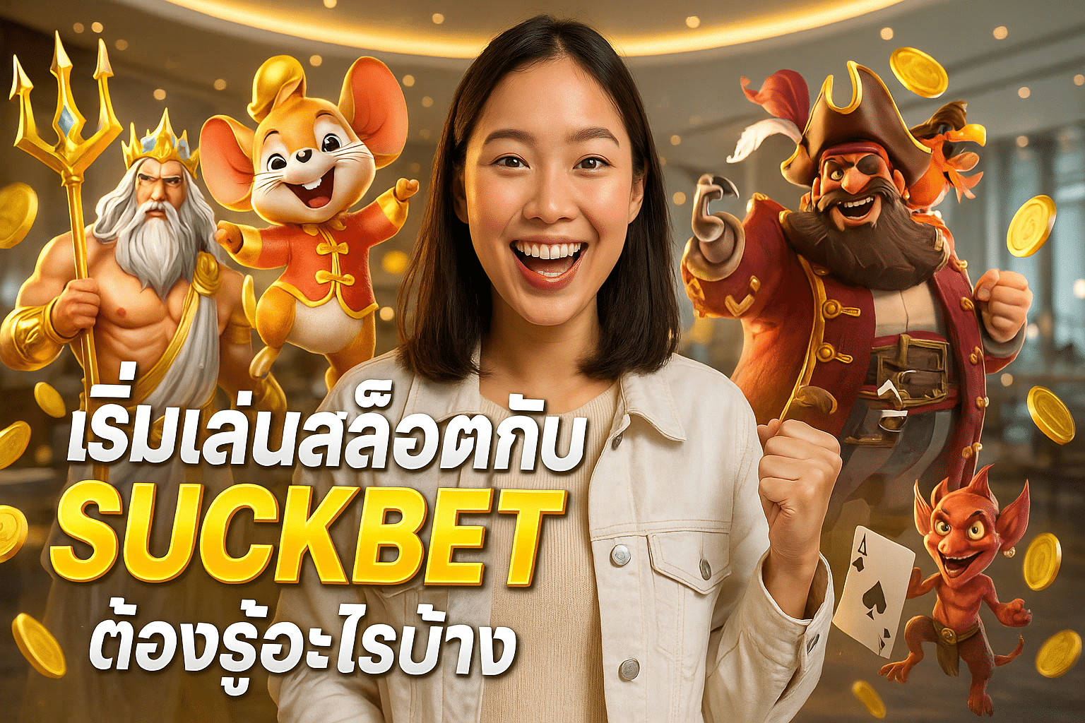 เริ่มเล่นสล็อตกับ SUCKBET ต้องรู้อะไรบ้าง